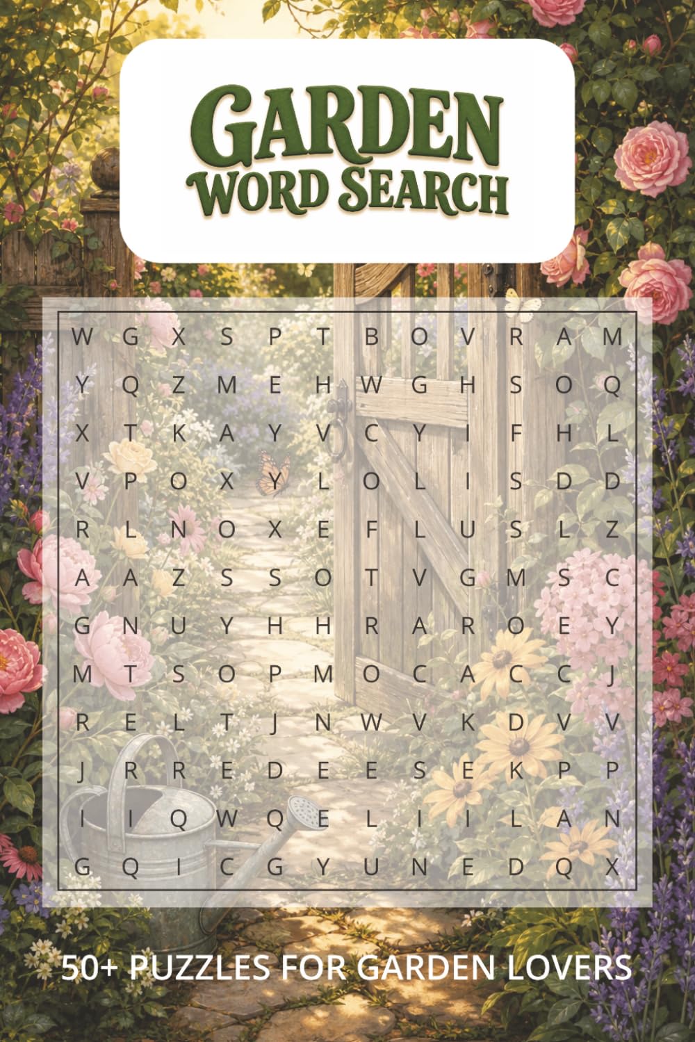 Gardening Word Search Puzzle Book: Word Searches with Easy to Read Print about Gardening, Planting, Nature and More | 6x9 inches, 110 pages | 50+ ... Gift For Vacations, Holidays and Free Times